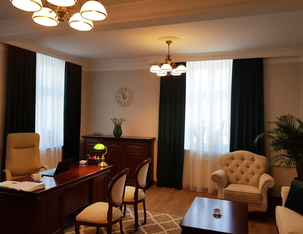 Wnętrze Kancelarii Aleksandra Hadrysiak - adwokat Kostrzyn